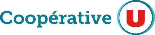 Logo Coopérative U (Système U) - Client Promicy en marketing digital local